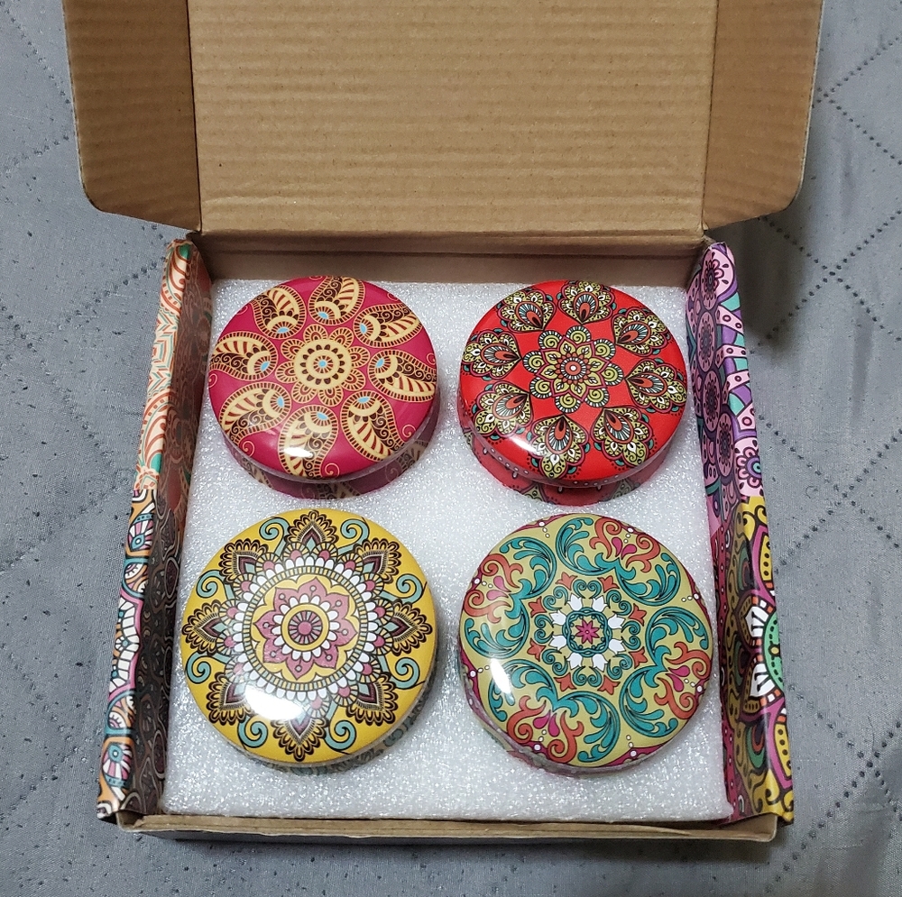 *****♠︎♤♤♤sold♤♤♤♠︎***** Candles Aromatherapy Essential Oil With Dried Flowers